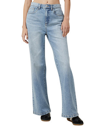 Женские эластичные широкие джинсы COTTON ON