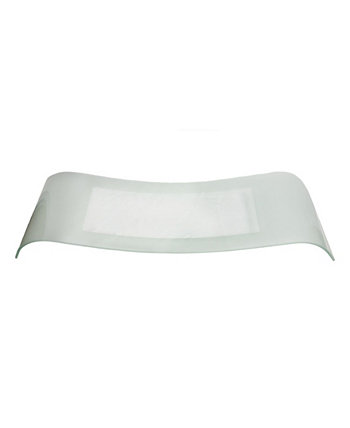 Центральная тарелка для пескоструйной обработки 28 x 18 дюймов Jasmine Art Glass