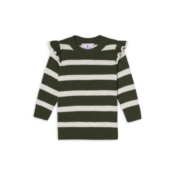 Little Girl's &amp; Girl's Caroline Anderson Striped Sweater Classic Prep