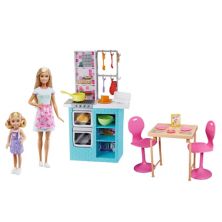 Игровой набор Barbie® Baking Kitchen Dolls and Accessories Playset Barbie