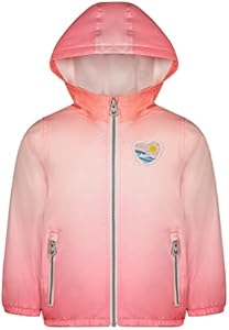 LONDON FOG Girls' Toddler Reversible Soft & Sensible Ombre Midweight Jacket London Fog