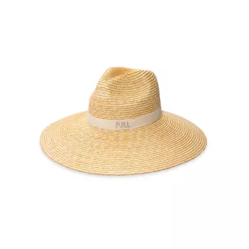 Шляпа из пшеничной соломы Polo Ralph Lauren