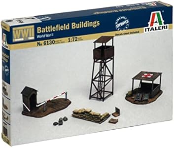 Italeri Models Battlefield Buildings WWII Kit Italeri Models