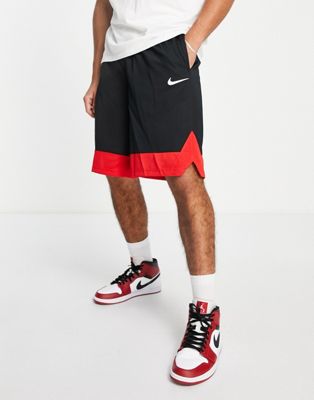 Nike Basketball Dri-FIT Icon polyknit shorts in black Nike Basketball