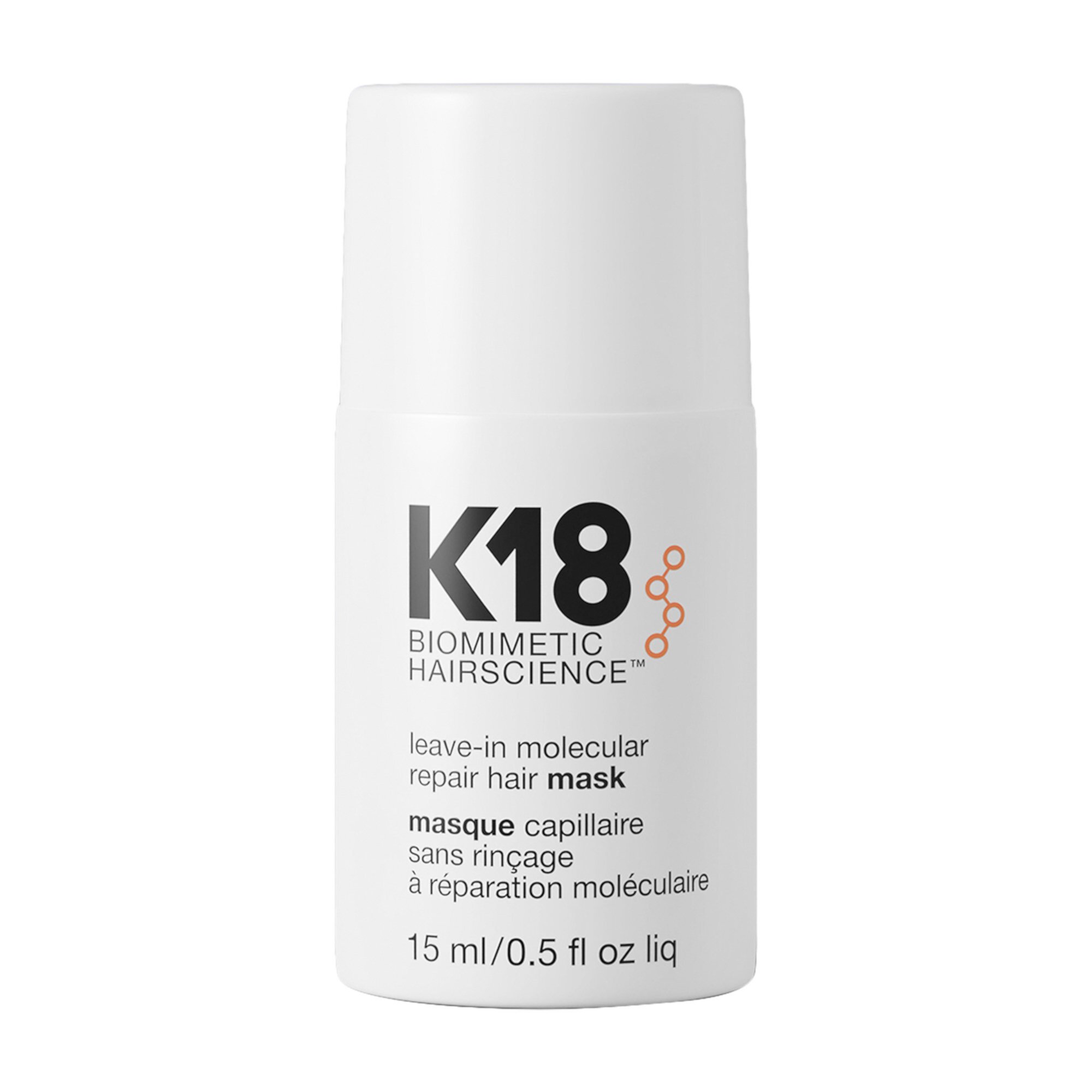 Несмываемая мини-маска для молекулярного восстановления волос K18 Biomimetic Hairscience