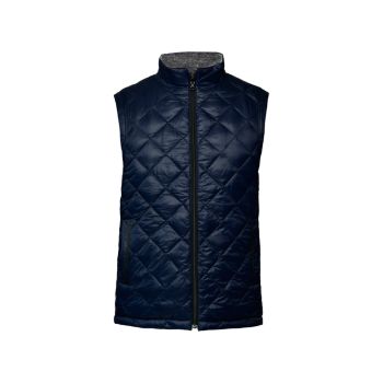 Diamond Quilted Reversible Fleece Vest Thermostyles