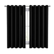 Lux Decor Collection 100% Blackout Curtains Grommet Top 2-pack Solid Double Panel Window Curtain LDC Lux Decor Collection