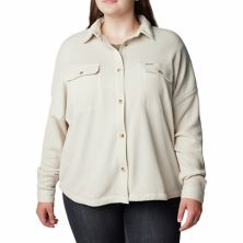 Куртка-рубашка вафельного цвета Columbia Holly Hideaway™ больших размеров Columbia