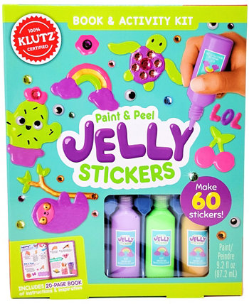Paint Peel Jelly Stickers Klutz