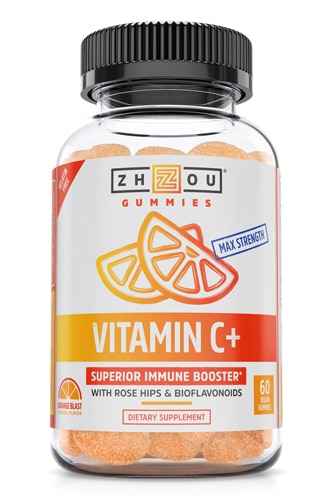 Vitamin C Plus Superior Immune Booster -- 60 Vegan Gummies (Жевательные конфеты) Zhou