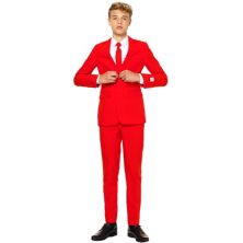 Однотонный костюм OppoSuits Red Devil для мальчиков 10–16 лет OppoSuits