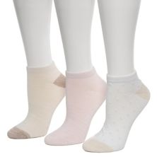Женские носки Cuddl Duds®, 3 пары низких носков в горошек Cuddl Duds