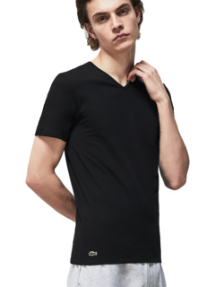Комплект из 3 футболок Slim Fit Essential с V-образным вырезом Lacoste