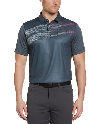 Мужская рубашка поло с градиентным принтом PGA TOUR