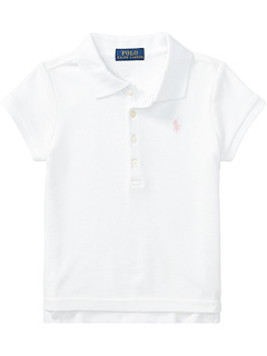 Рубашка-поло из сетчатой ткани с коротким рукавом (для малышей) Ralph Lauren