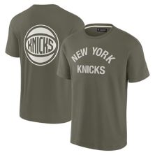 Unisex Fanatics Signature Olive New York Knicks Elements Super Soft Short Sleeve T-Shirt Fanatics Signature
