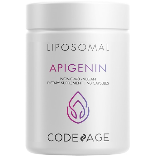 Липосомальный Апигенин - 50мг - 90 капсул - Codeage Codeage