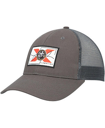 Men's Graphite Flo State Trucker Snapback Hat Flomotion