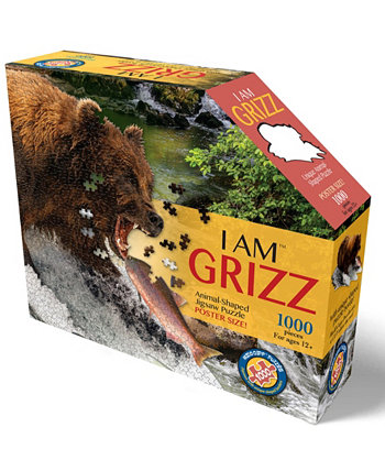 Puzzles - I AM GRIZZ Puzzle, Set of 1000 Madd Capp Games