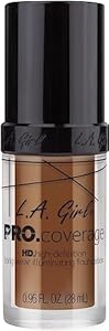 L.A. Girl Pro Coverage Liquid Foundation, Beige, 0.95 Fl Oz L.A. Girl