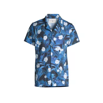 Рубашка-кабана с цветочным принтом Sol Angeles