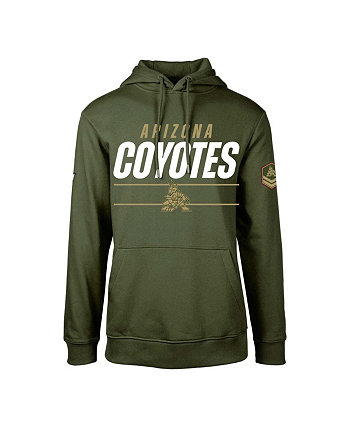 Худи из флиса с капюшоном и логотипом Arizona Coyotes от Levelwear, 80% хлопка LevelWear