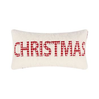 Levtex Home Joulset "Christmas" Rectangular Throw Pillow Levtex