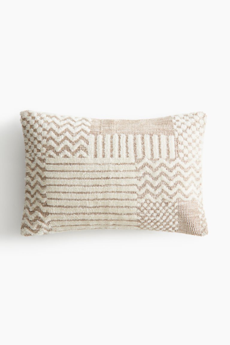 Cotton Canvas Cushion Cover H&M