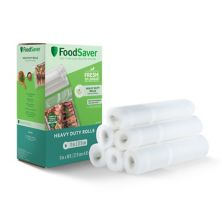 FoodSaver 6-Pack Heavy Duty Vacuum Seal Rolls FoodSaver