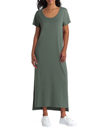 Женское макси-платье с короткими рукавами Isaac Mizrahi