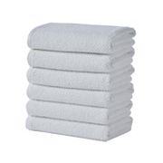 Madelinen 6-pk. Cotton Diamond Texture Washcloth Set Madelinen