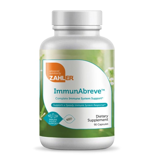 Zahler ImmunAbreve Полная поддержка иммунной системы -- 90 вегетарианских капсул Zahler