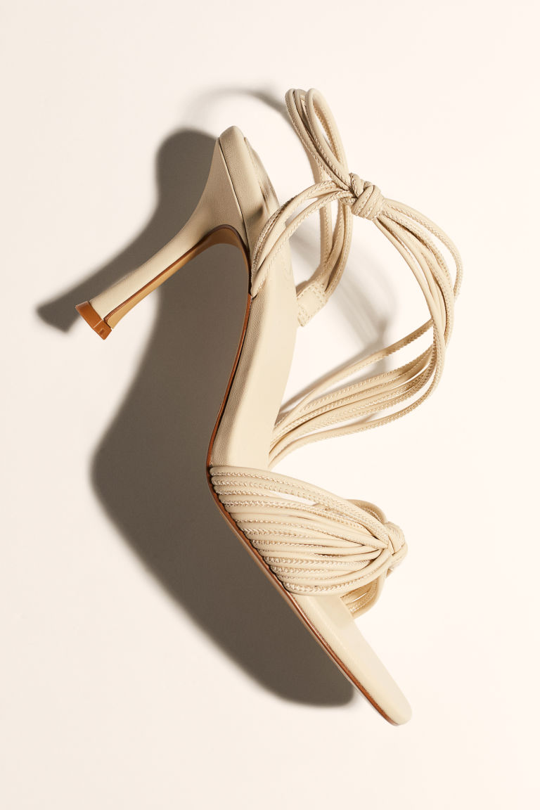 Heeled Strappy Sandals H&M