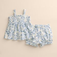 Baby Little Co. by Lauren Conrad Organic Smocked Babydoll and Shorts Set Little Co. by Lauren Conrad