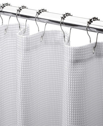 Piazza 100% Cotton Shower Curtain, 72" x 70" Dainty Home