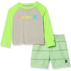 Комплект из двух частей: футболка с длинным рукавом и плавки UPF 50+ (для маленьких детей) Hurley Kids
