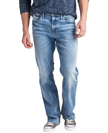 Мужские джинсы прямого кроя Zac свободного кроя Silver Jeans Co.