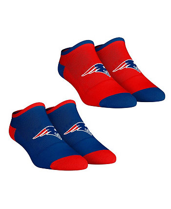 Женские носки New England Patriots Core Team, комплект из 2 коротких носков до щиколотки Rock 'Em