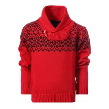 Gioberti Kids 100% Cotton Pullover Knitted Sweater With Toggle Button Closure Gioberti