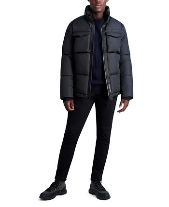 Мужская куртка из искусственного пуха со скрытым капюшоном Karl Lagerfeld Paris
