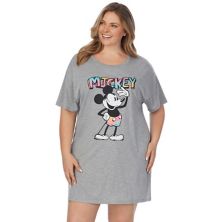 Пижама с короткими рукавами Disney's Mickey Mouse больших размеров Licensed Character