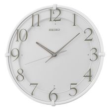 Белые настенные часы Seiko Kai Seiko