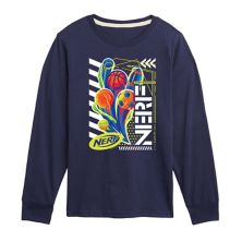 Boys 8-20 Nerf Sports Game On Long Sleeve Graphic Tee Nerf