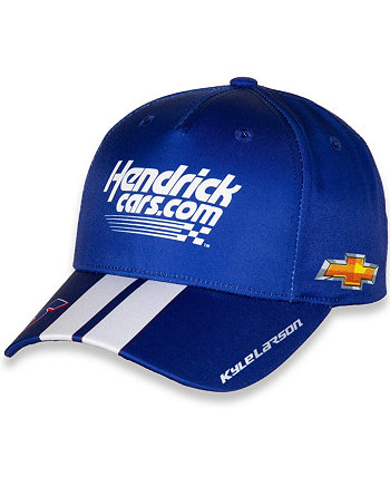 Мужская королевская белая регулируемая кепка Kyle Larson Uniform Hendrick Motorsports Team Collection
