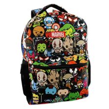 Marvel Kawaii Avengers Boys Girls 16&#34; School Backpack (one Size, Black/multi) Avengers