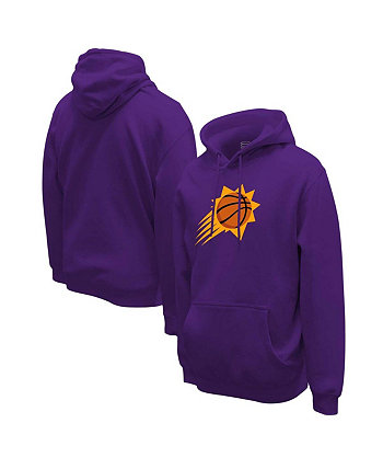 Мужской и женский фиолетовый пуловер с капюшоном Phoenix Suns Primary Logo Stadium Essentials