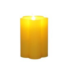 Sonoma Goods For Life® Короткая светодиодная свеча с желтым цветком SONOMA