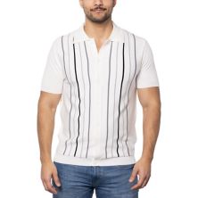 Men's Stripe  Polo Sweater SPRING & MERCER