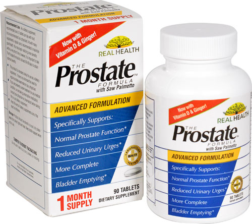 Real Health The Prostate Formula с Saw Palmetto — 90 таблеток Real Health