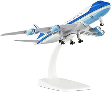 1:300 Scale Air Force One Boeing 747 Airplane Models Alloy Diecast Airplane Model Busyflies